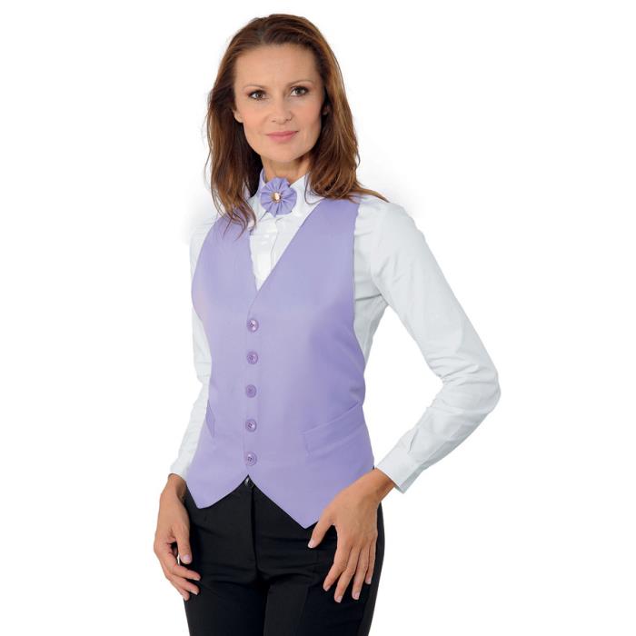 Gilet cameriere Unisex Bolero Lilla