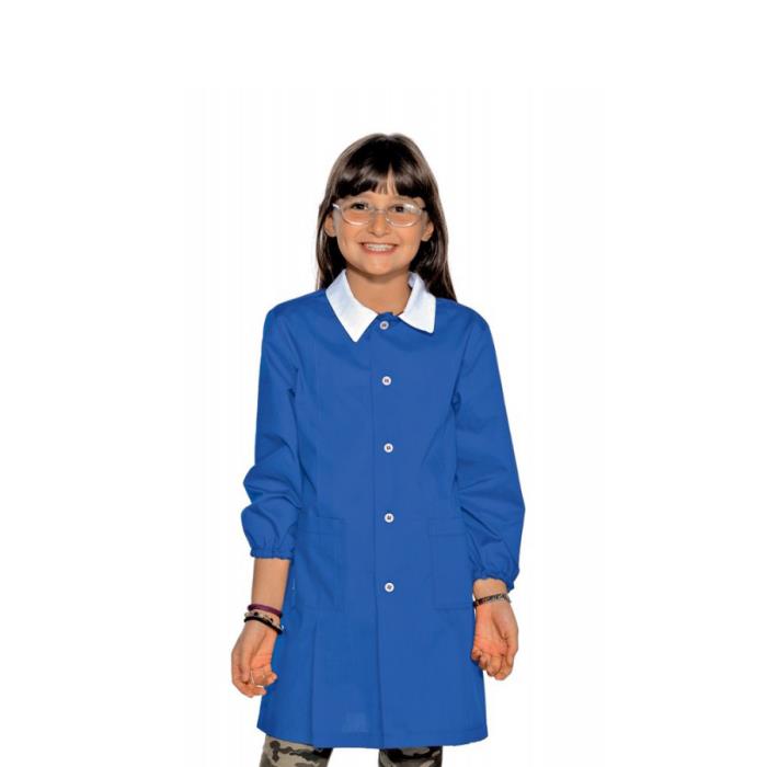 Grembiule Asilo Pollicino Unisex Blu Cina