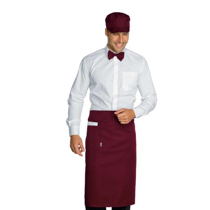 Grembiule Dakar Bordeaux | 100% Poliestere