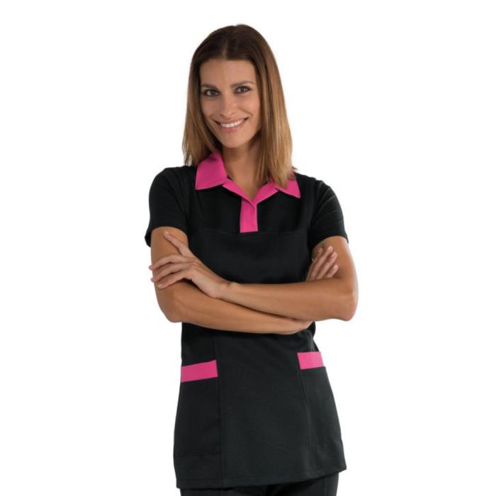 Grembiule Donna Trinidad Nero/Fuxia | Taglia Unica