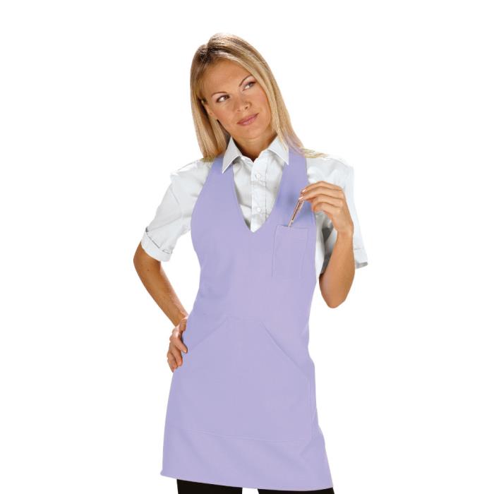 Grembiule unisex Bistro Lilla | 100% Poliestere