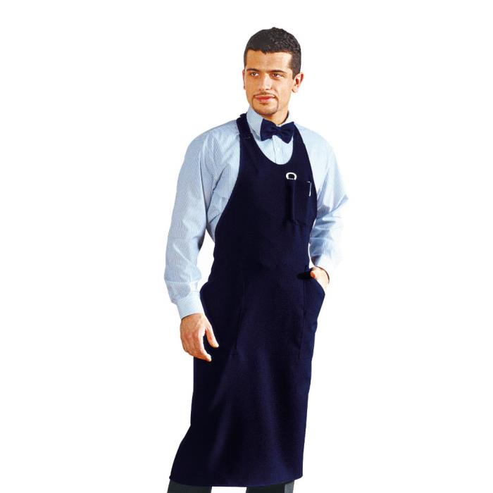 Grembiule unisex Sommelier blu