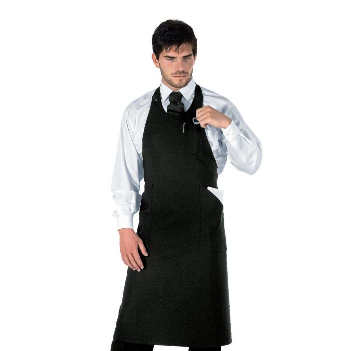 Grembiule unisex Sommelier nero