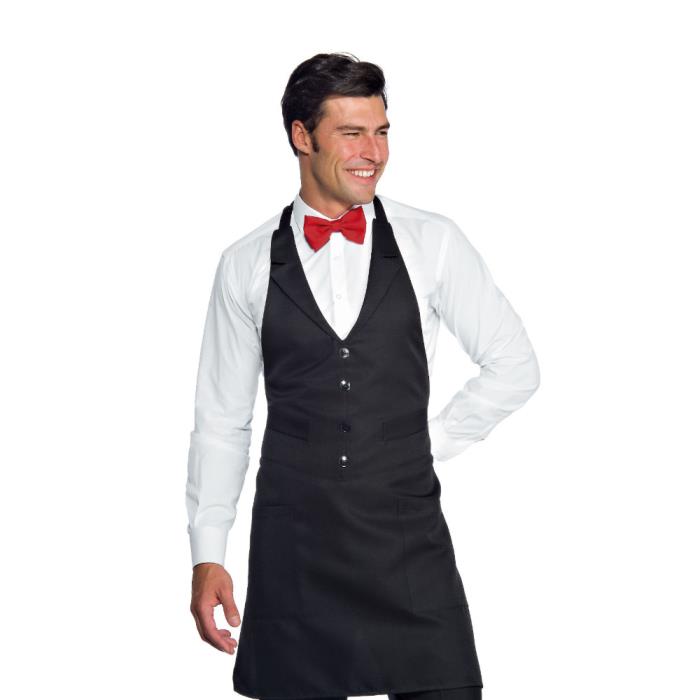 Grembiule unisex Victor Nero