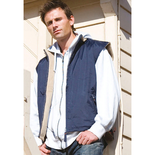 Gilet in Pile Reversibile da Uomo Result