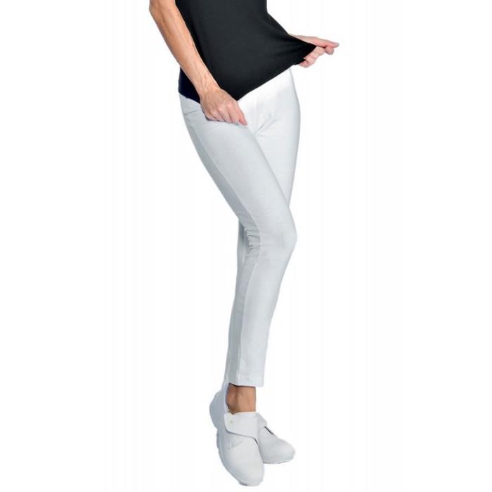 Long Leggins Donna Elasticizzato Bianco