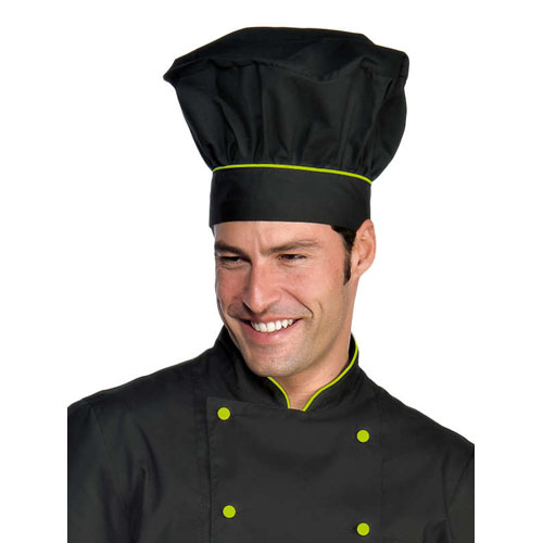 Cappello Chef Nero/Mela 