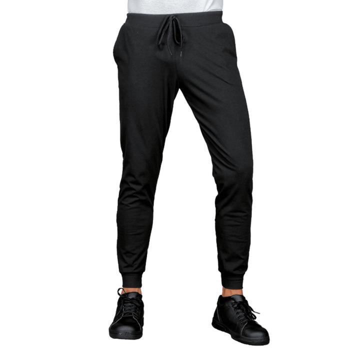 Pantaloni Olimpia Jersey Unisex Nero