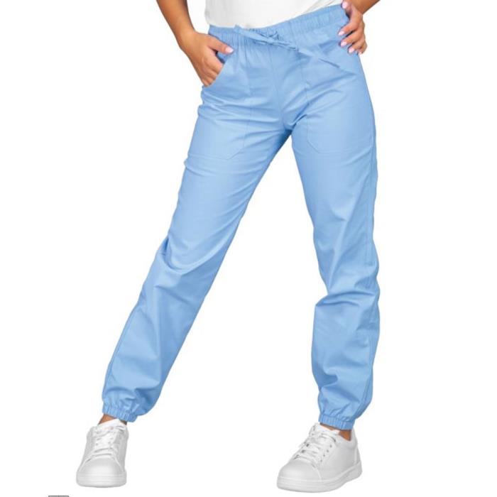 Pantagiaffa Unisex con elastico Celeste