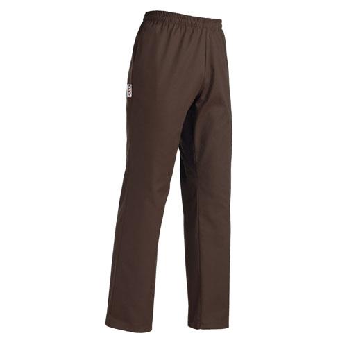 Pantalone Cuoco con Coulisse in Vita - Tonalità Brown