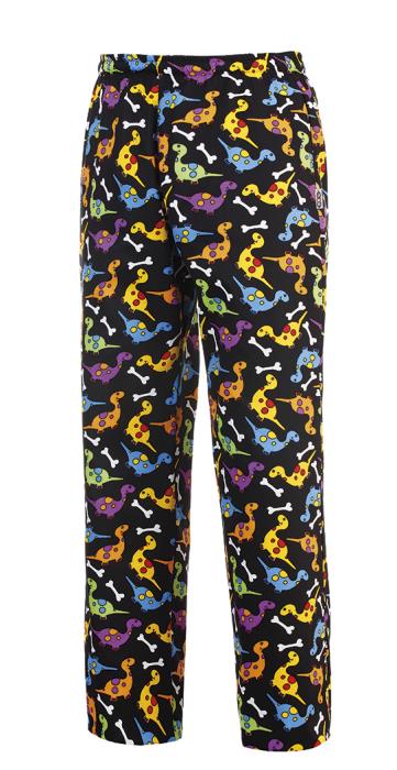 Pantalone Cuoco Coulisse Fantasy Dino