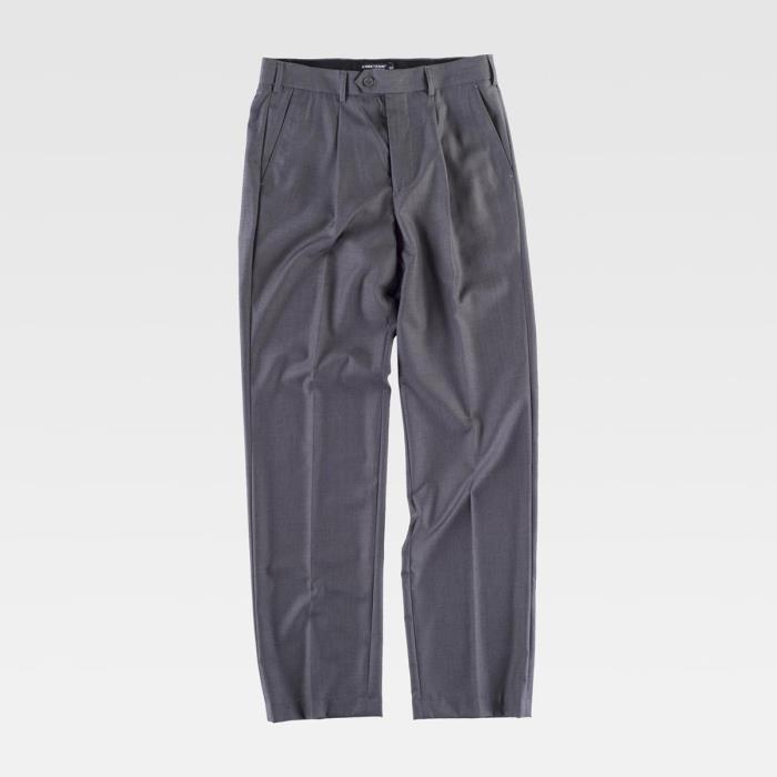 Pantalone da sala Uomo B9015 Grigio