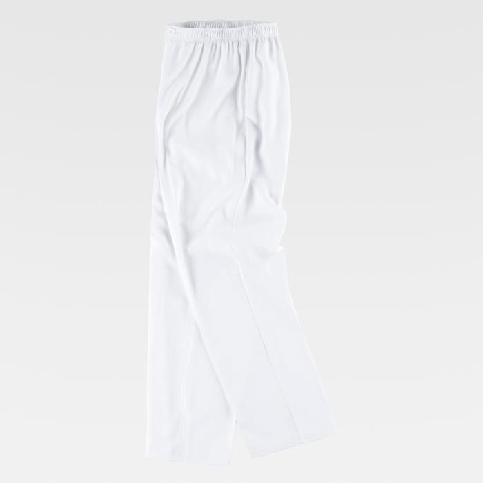 Pantalone estetista donna B9501 Bianco
