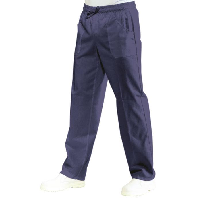 Pantalone parrucchiere con elastico Super Dry Blu