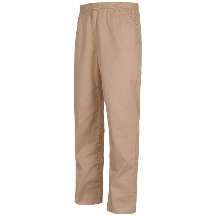 Pantalone sanitario unisex con elastico Beige