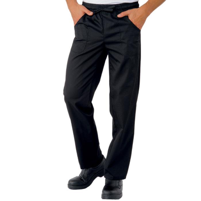 Pantalone sanitario con elastico Bohème Nero