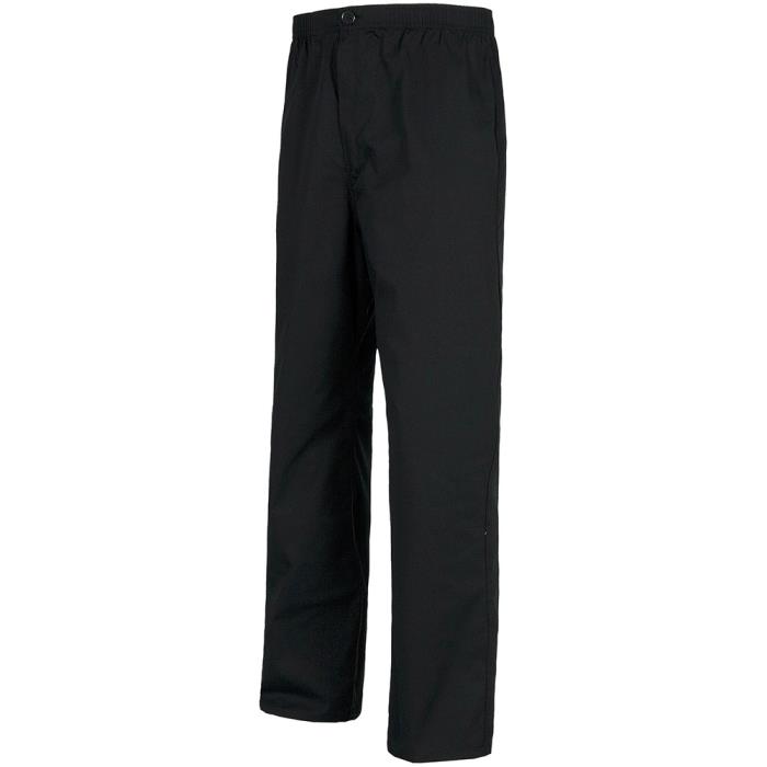 Pantalone sanitario unisex con elastico Nero