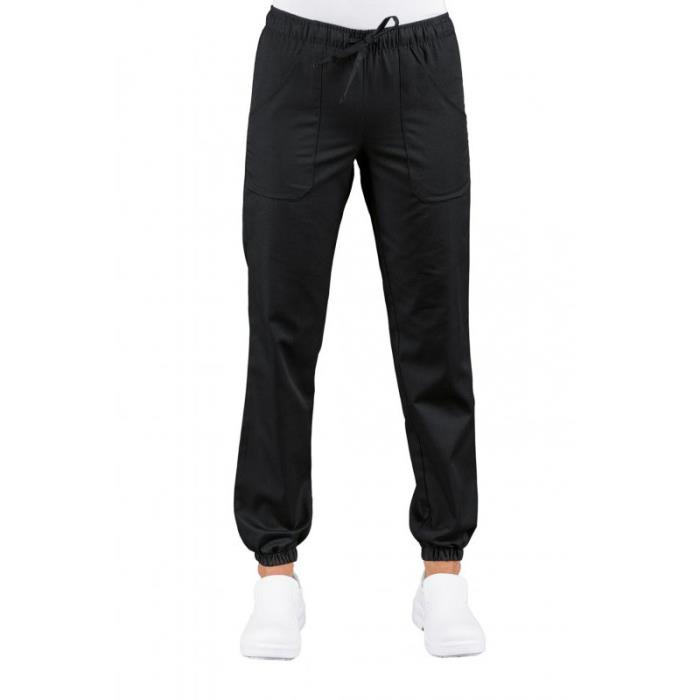 Pantalone sanitario Pantagiaffa Bohème con elastico Nero