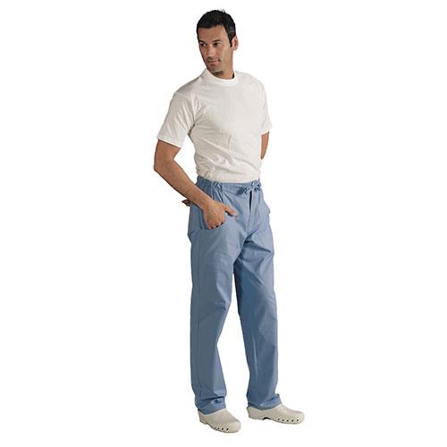 Pantalone sanitario unisex Achille Azzurro