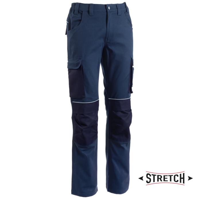 Pantalone Stretch Blu