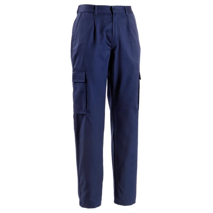 Pantalone Work multitasche Blu