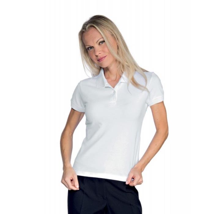 Polo Donna Stretch Bianco