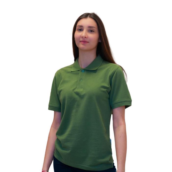 Polo unisex Militare | Manica Corta
