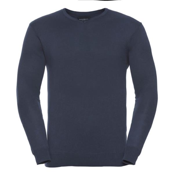 Pullover uomo con scollo V French navy