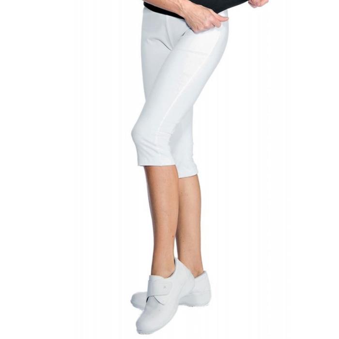 Short Leggins Donna Elasticizzato Bianco