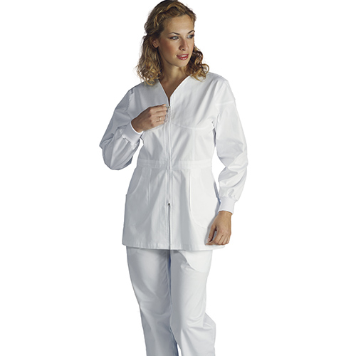 Casacca medicale donna Afrodite bianco 