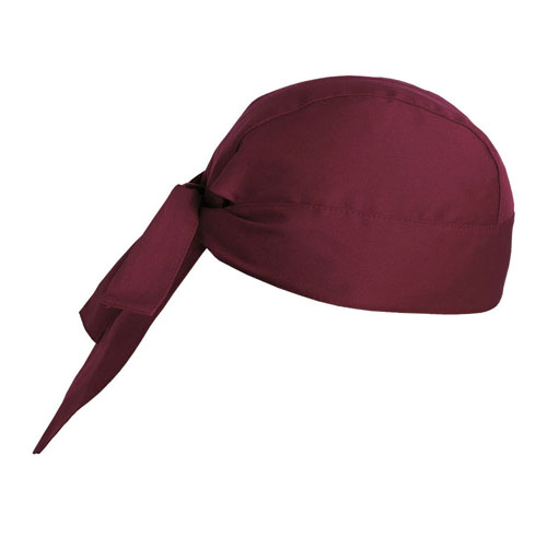 Bandana Unisex Tinta Unita Bordeaux Ego Chef