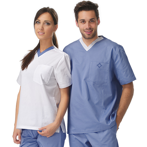 Casacca Medicale Unisex Xanto Bianco