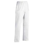 Pantalone Nurse Elastico in Vita con tasche a filo - Colore Bianco 