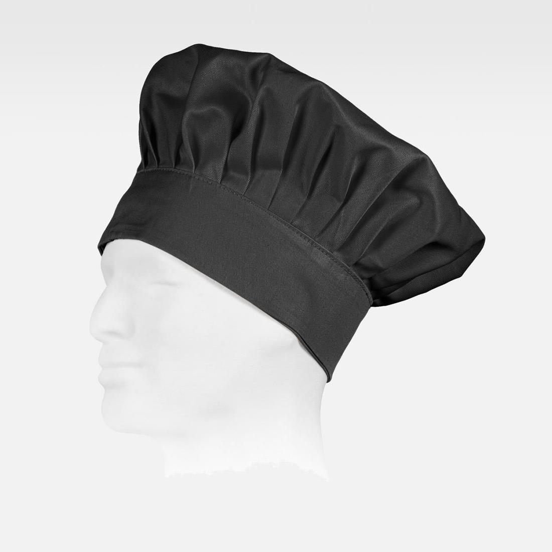 Cappello da Catering Cappello da Chef Berretto da Cucina con Nastro Nero e Bianco BESTONZON 