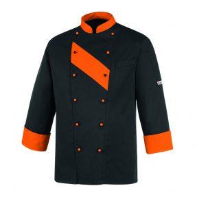 Giacca Cuoco Patch Orange Doppio Petto Ego Chef