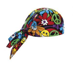 Bandana Unisex Fantasia Peace And Love Ego Chef