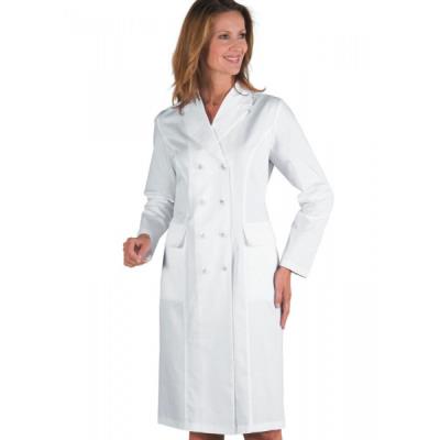 Camice Donna Doppio Petto - Bianco
