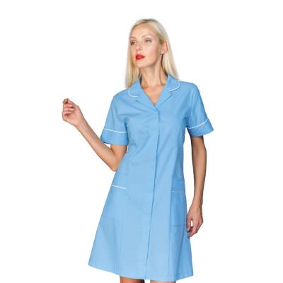 Camice donna Firenze Azzurro + Bianco