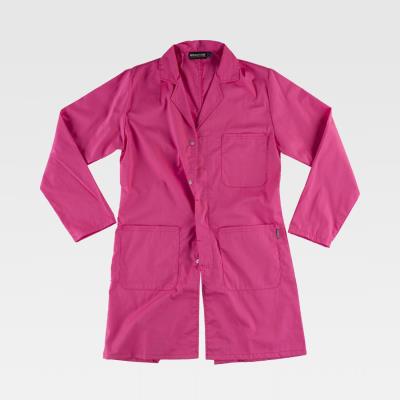 Camice medico a manica lunga B6700 rosa fucsia