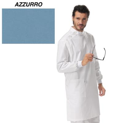 Camice dentista da uomo modello Eros colore azzurro