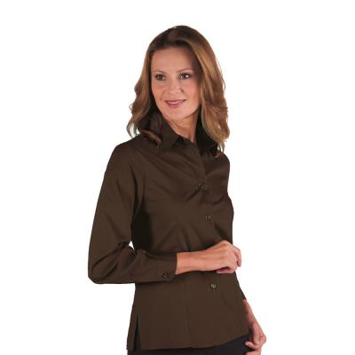 Camicetta donna Kyoto Cacao | Manica Lunga