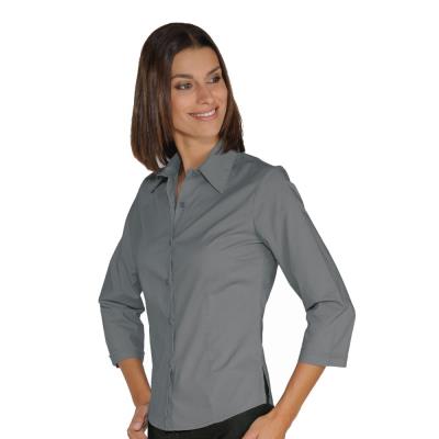 Camicetta donna Kyoto manica 3/4 grigio