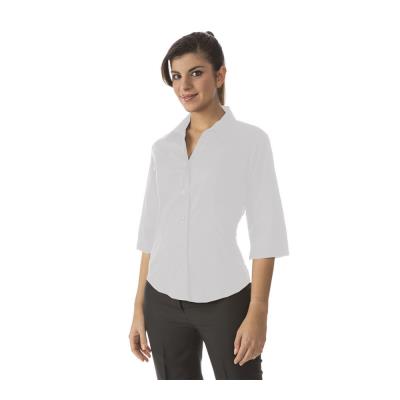 Camicia da Donna Bianco manica 3/4 modello Elastic Lara