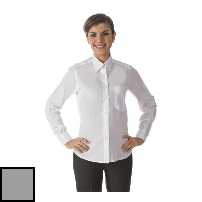 Camicia da Donna Grigio chiaro manica lunga modello Manila Sofia ML