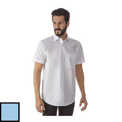 Camicia da Uomo Celeste manica corta Europa Boggie CN MM