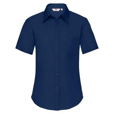 Camicia da donna maniche corte Blu navy