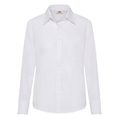 Camicia da donna manica lunga Bianco