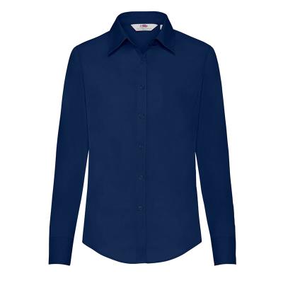 Camicia da donna manica lunga Blu navy