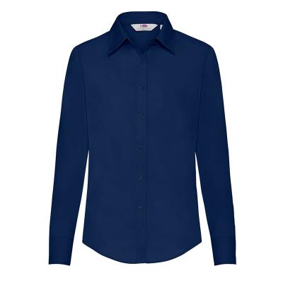 Camicia da donna manica lunga Blu navy