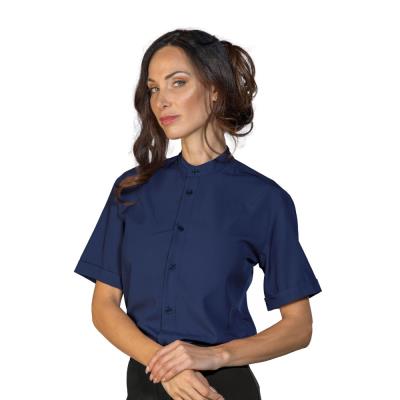 Camicia unisex Detroit Blu | Stretch | Manica Corta